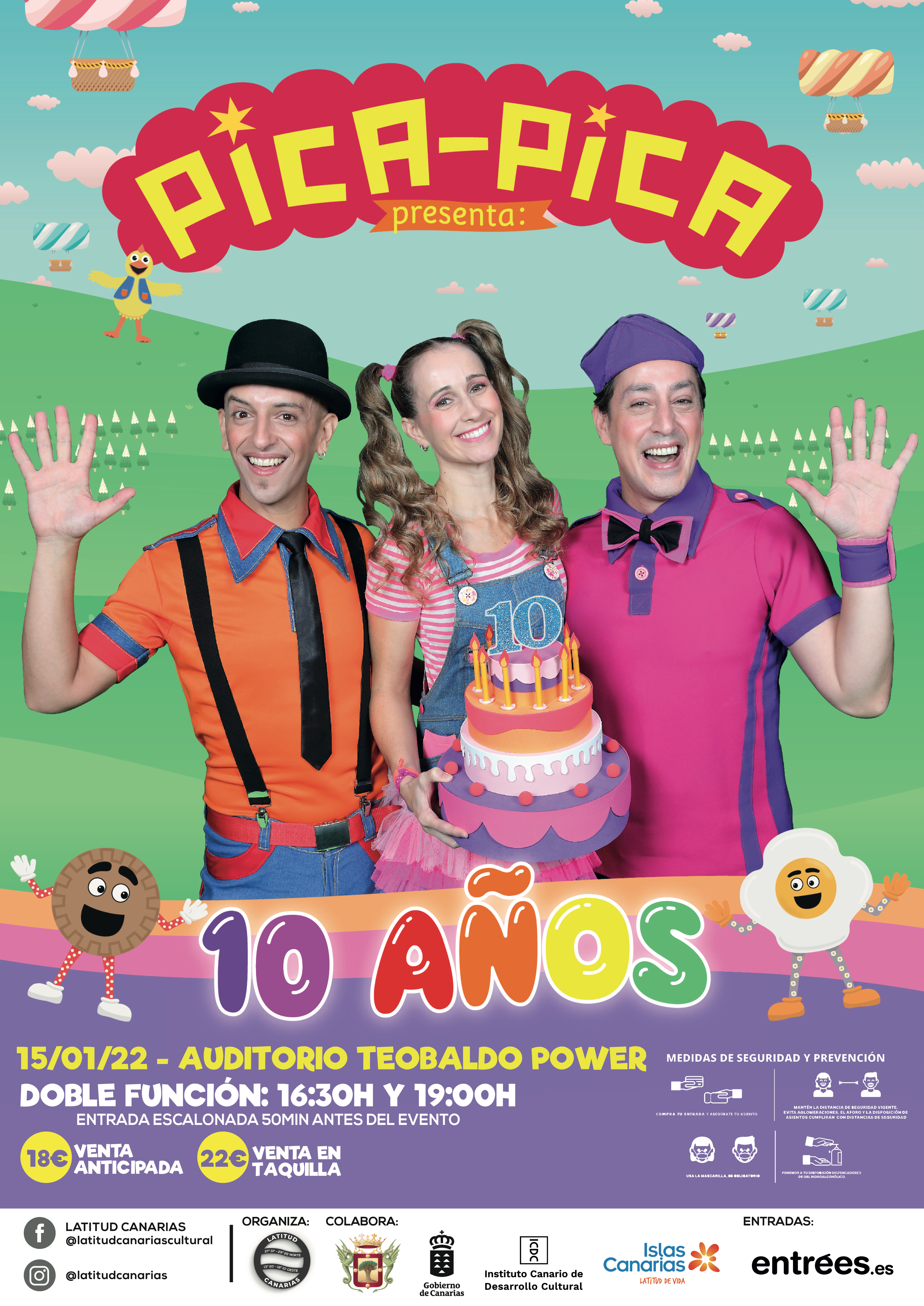 El grupo infantil Pica Pica celebra su décimo aniversario con un nuevo espectáculo