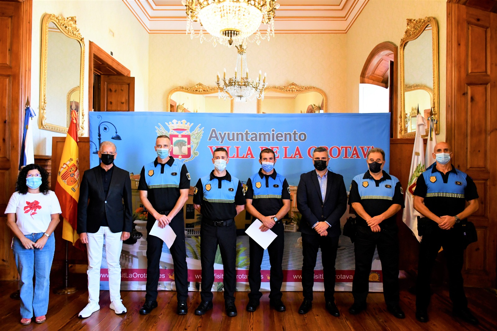 La Orotava incorpora 3 nuevos agentes a la Policía Local