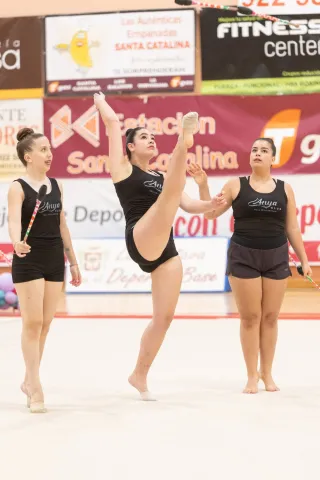 Muestra de gimnasia rítmica del Plan Municipal de Actividades Extraescolares del curso 2025/2026