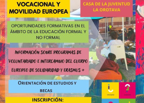 La Casa de la Juventud acoge una charla de orientación vocacional y movilidad europea