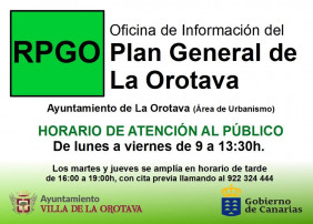 Consulta el PGO de La Orotava