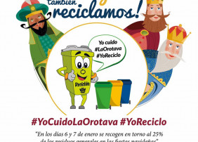 Campaña "En Reyes también reciclamos"