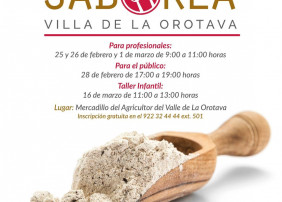 SABOREA LA OROTAVA ORGANIZA UNAS JORNADAS DE FORMACIÓN DE COCINA SOBRE EL GOFIO PARA PROFESIONALES Y AFICIONADOS