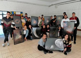 PERSONAL DEL OBSERVATORIO EUROPEO AUSTRAL (ESO) FELICITA AL IES MANUEL GONZALEZ PÉREZ-LA OROTAVA POR LA EXPOSICIÓN: "UN PASEO CON LA ESO".