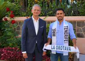 Recepción al Mister Global Tenerife 2019