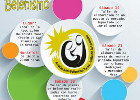 La Asociación Belenista Taoro organiza unos talleres de Belenismo en septiembre 