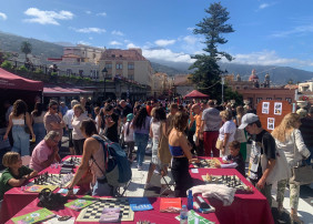 participantes al evento Arte Joven en La Calle