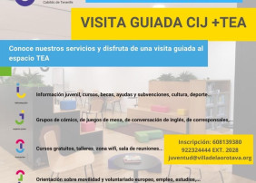 Visitas guiadas al TEA y al centro de información juvenil insular